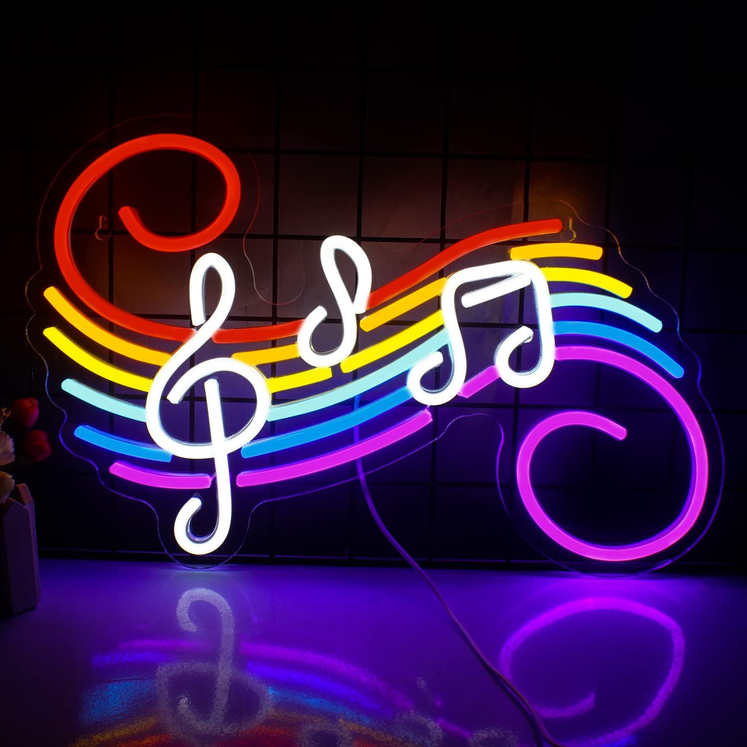 Lighting Decoration Wedding - 음악 노트 네온사인 맞춤 제작 가능한