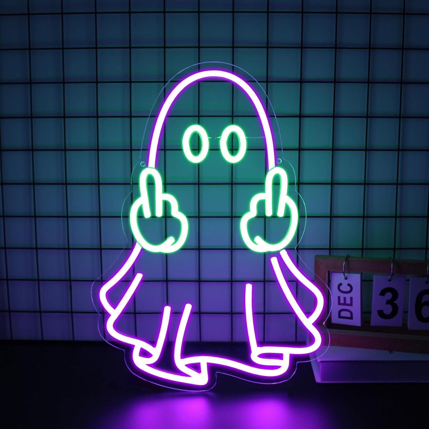 Lighting Decor In Room - 유령 네온사인 USB 전원 LED 디밍