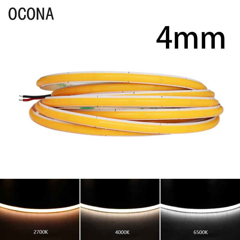 Lighting Mcqueen Bedroom Decor - 좁은 COB LED 스트립 조명, 자동차