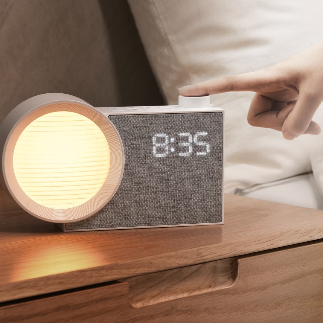 Lighting Decor In Room - WILIT LED 무드등 알람 시계, 백색소음