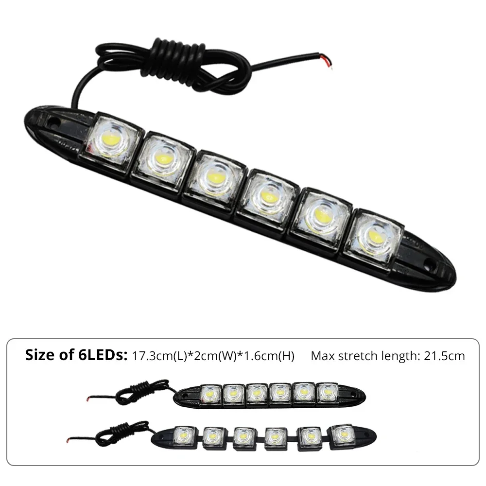 LED 방수 DRL 라이트, 자동차 장식, 유연한 주간 - Ambient Led Strip 리뷰 및 가격