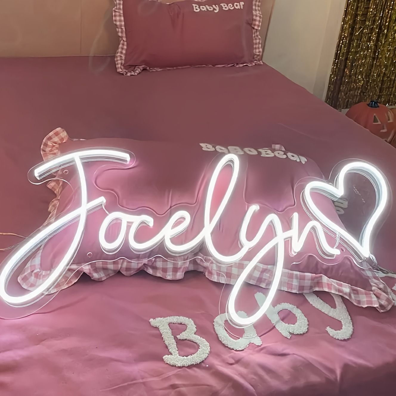 맞춤형 LED 네온사인 |   USB 전원 맞춤형 네온 - Lighting Decoration Wedding 리뷰 및 가격