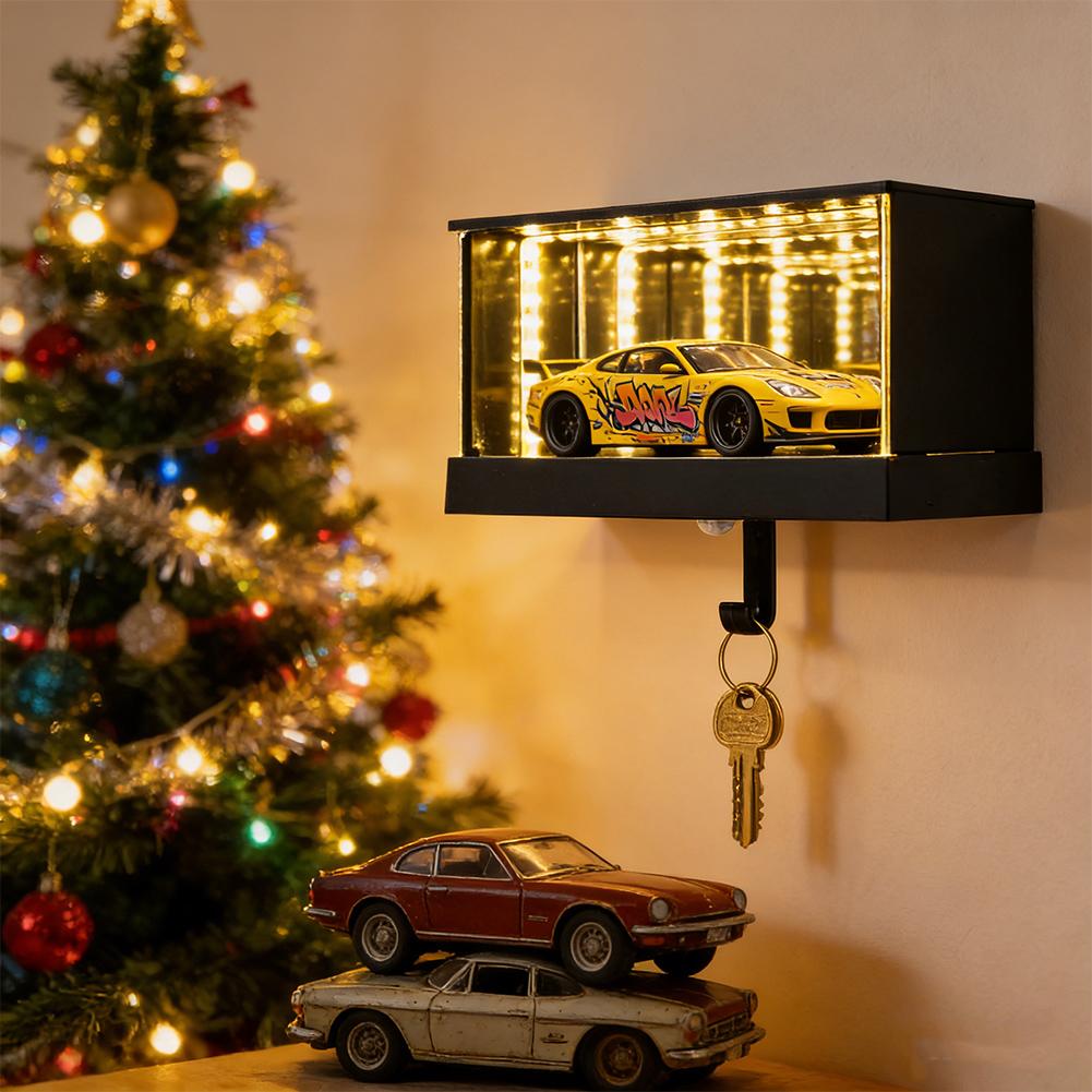 무한 차고 열쇠고리 LED 라이트 자동차 모델 디스플레 - Garage Lighting Decor 리뷰 및 가격