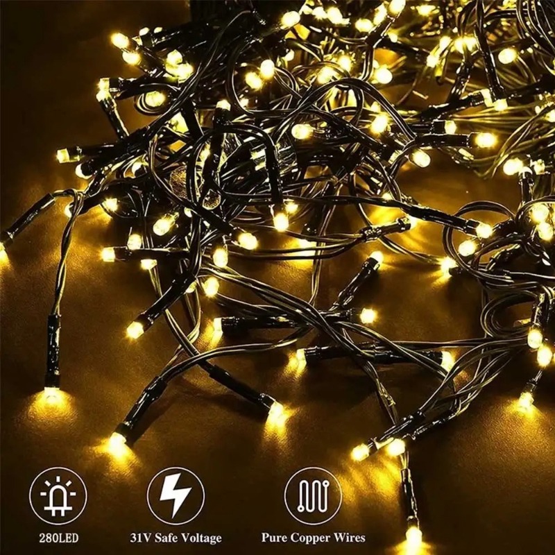 USB LED 요정 스트링 조명, 방수 크리스마스 트리 - Lighting Decoration Wedding 리뷰 및 가격