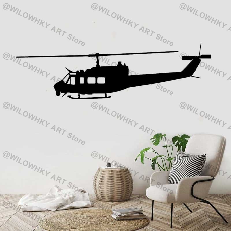 군용 항공 항공기 헬리콥터 스티커, 벨 412 헬리콥터 - Lighting Mcqueen Bedroom Decor 리뷰 및 가격