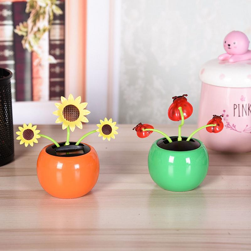 태양 강화한 춤 꽃 해바라기 태양 장식 흔들리는 머리  - Lighting Mcqueen Bedroom Decor 리뷰 및 가격