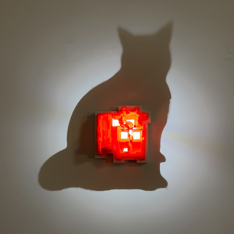 드롭쉬핑 3D 라이트 섀도우 무드등, 인터랙티브 무드등 - Lighting Decor In Room 리뷰 및 가격
