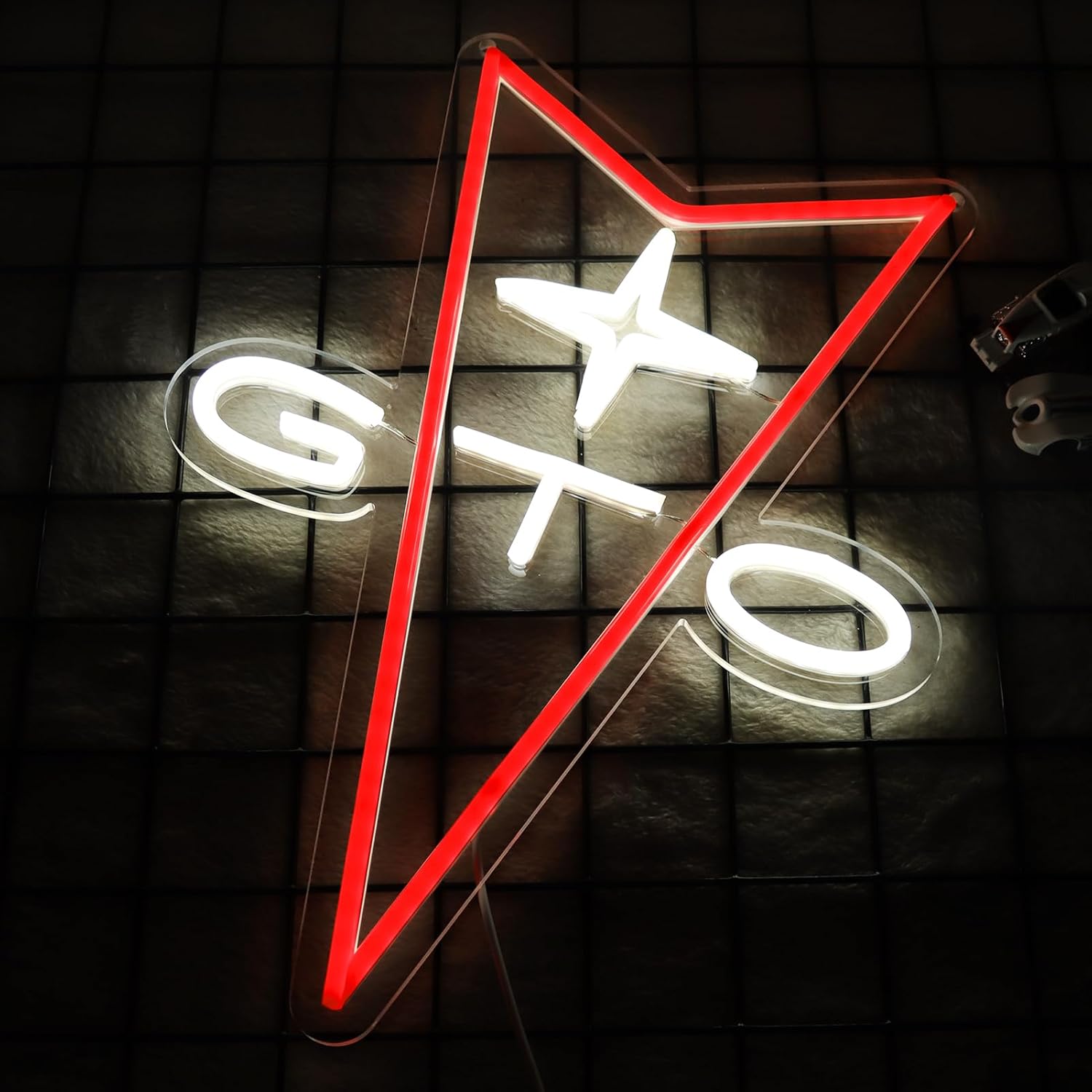 LED 네온 상업용 간판 실내 벽 장식 램프 (남자들의 - Garage Lighting Decor 리뷰 및 가격
