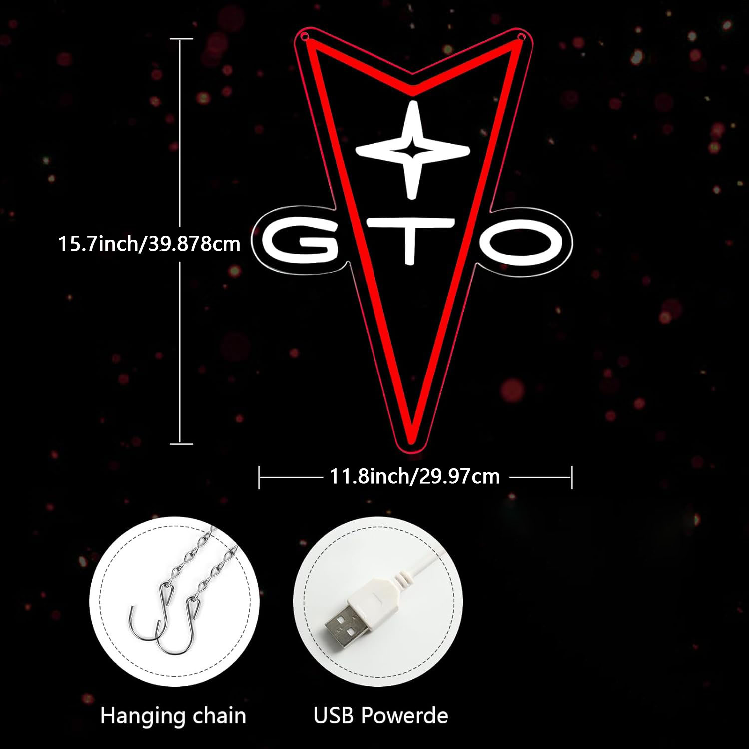 LED 네온 상업용 간판 실내 벽 장식 램프 (남자들의 - Garage Lighting Decor 리뷰 및 가격