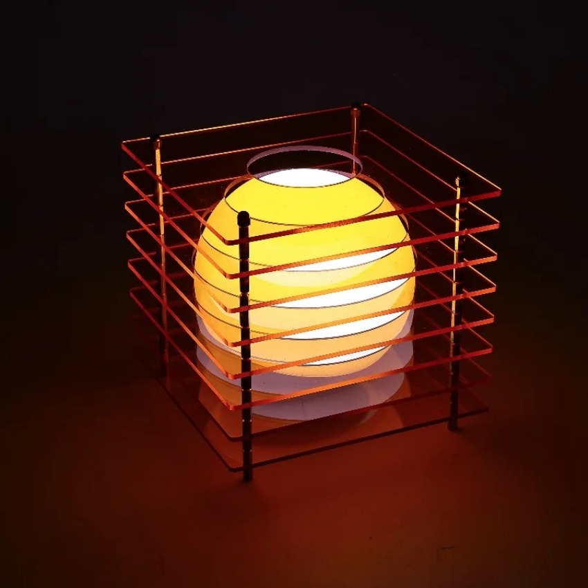 DIY 달 모양 램프 아크릴 천겹 램프 데스크탑 장식품 - Lighting Decor In Room 리뷰 및 가격