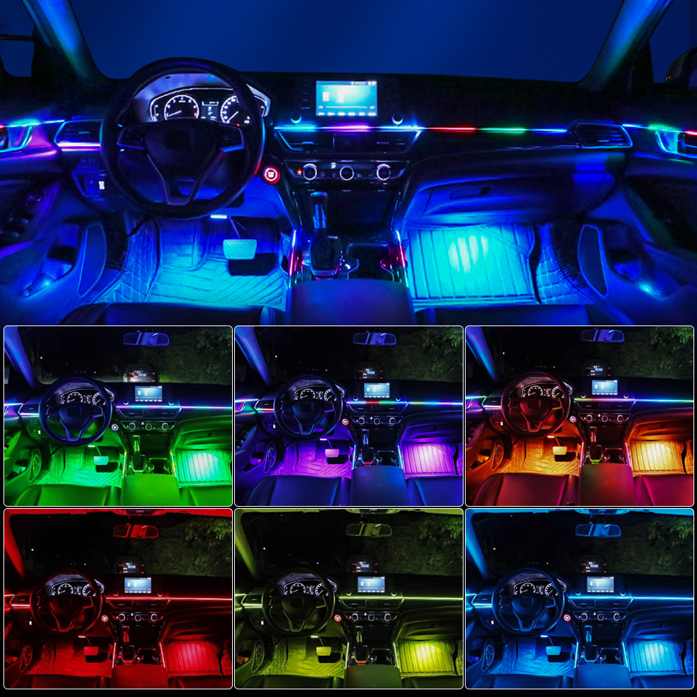 범용 Led 자동차 주변 조명 RGB 64 213 컬러 - Ambient Led Strip 리뷰 및 가격