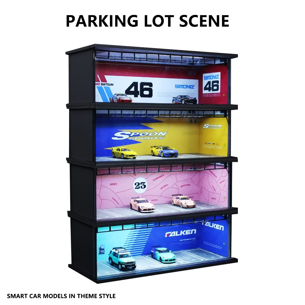 모어 아트 1/64 자동차 차고 디오라마 모델 주차 공 - Garage Lighting Decor 리뷰 및 가격